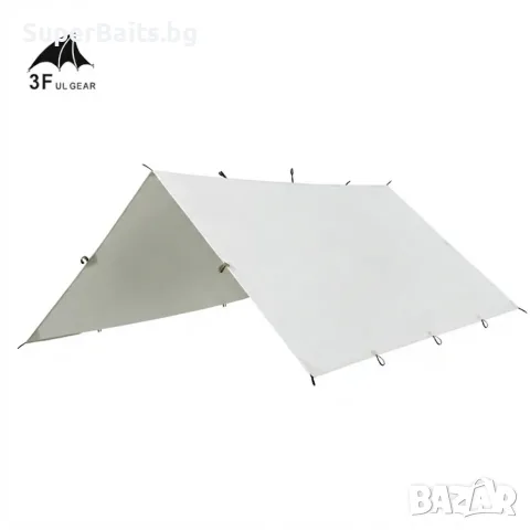 Олекотена Тента (TARP) за Трекинг, Плаж, Излет, снимка 4 - Къмпинг мебели - 50775394