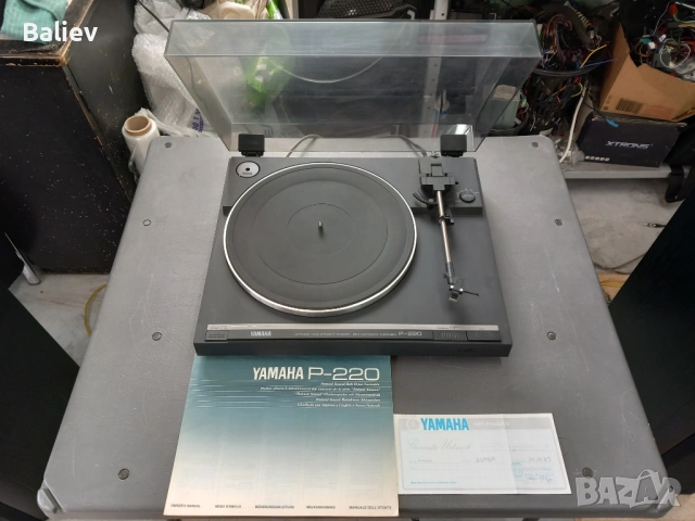 YAMAHA P-220 грамофон, снимка 3 - Грамофони - 54044792