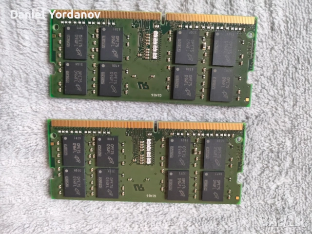2 x 16GB DDR4 RAM (SDRAM) Kingston 3200 MHz (PC4-25600), снимка 2 - RAM памет - 55006475