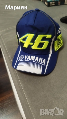 Шапка Yamaha VR46 , снимка 3 - Шапки - 54415467