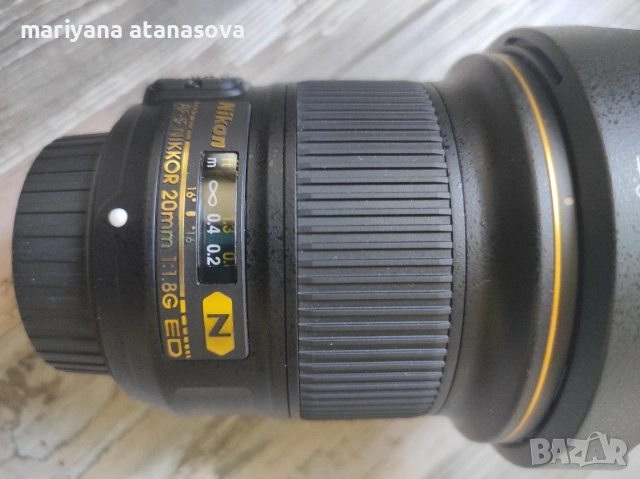 Чисто нов обектив Nikon AF-S Nikor 20/1.8 G ED