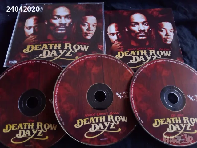 2 PAC/Snoop Doggy Dogg/Dr Dre - Death Row Dayz 3CD оригинален US троен диск