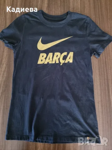 Оригинална тениска Nike FC Barcelona (подходяща за юноши и жени), размер XS– ЧИСТО НОВА