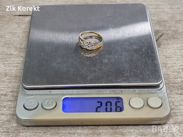 Дамски златен пръстен, снимка 12 - Пръстени - 55014124