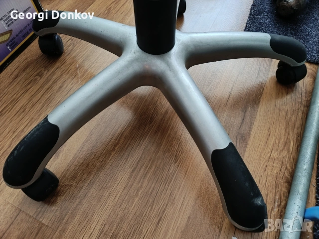 Комплект основа за офис/геймърски стол – Звезда, амортисьор, механизъм и колелца , снимка 3 - Столове за офис - 54707042