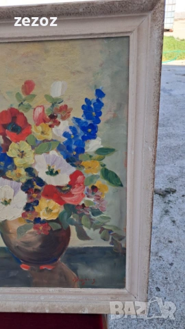 Картина масло върху фазер, снимка 3 - Картини - 53956251