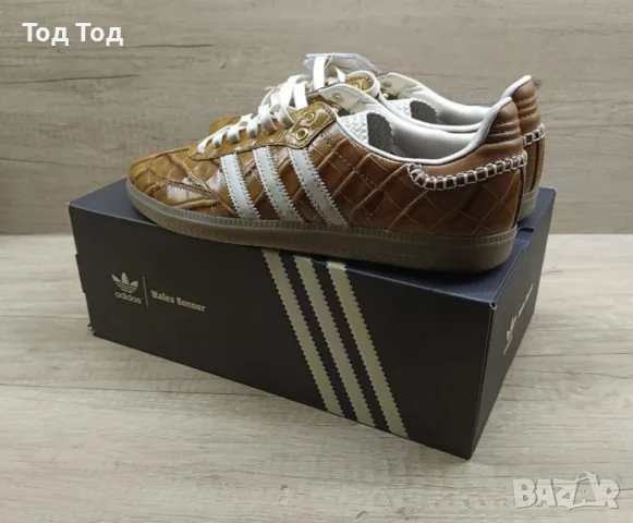 Adidas x Wales Bonner Samba Croc night brown 43 1/3, снимка 8 - Маратонки - 55603629