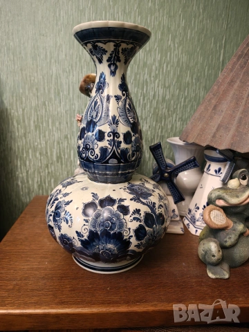 Delft великолепна порцеланова ваза 