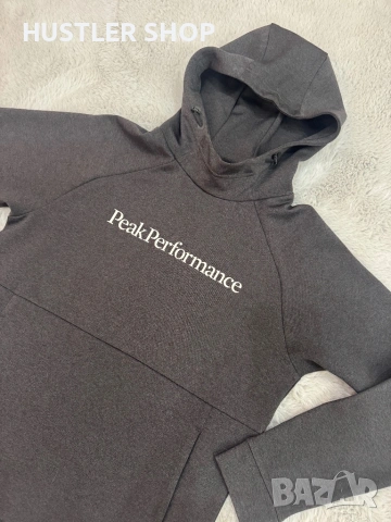 Мъжки суитшърт PEAK PERFORMANCE. Размер S, снимка 5 - Спортни дрехи, екипи - 54163092
