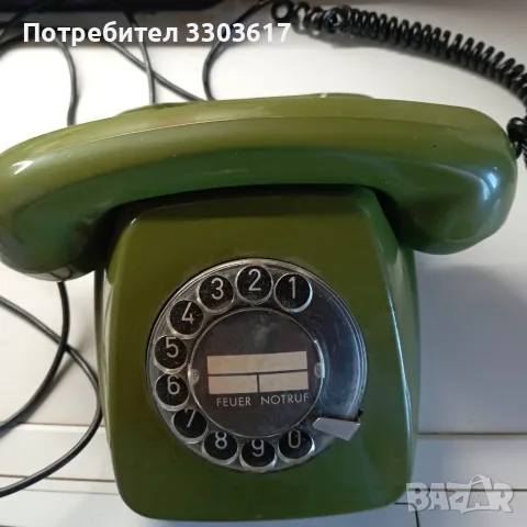 телефон със шайба-ретро
