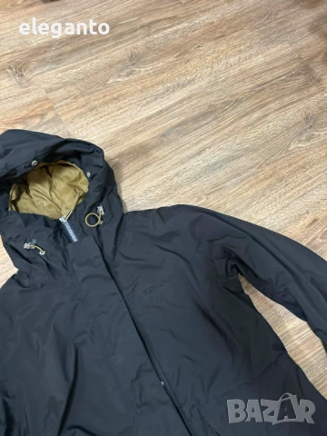 Висок клас дамска изолирана парка Didriksons Vibrant Dry5 Storm System Primaloft Long Parka , 40/М р, снимка 4 - Якета - 54357616
