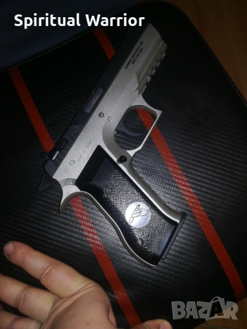 Метален Airsoft пистолет Jericho(baby Desert Eagle) 1 джаул. На CO2, снимка 5 - Въздушно оръжие - 54496892