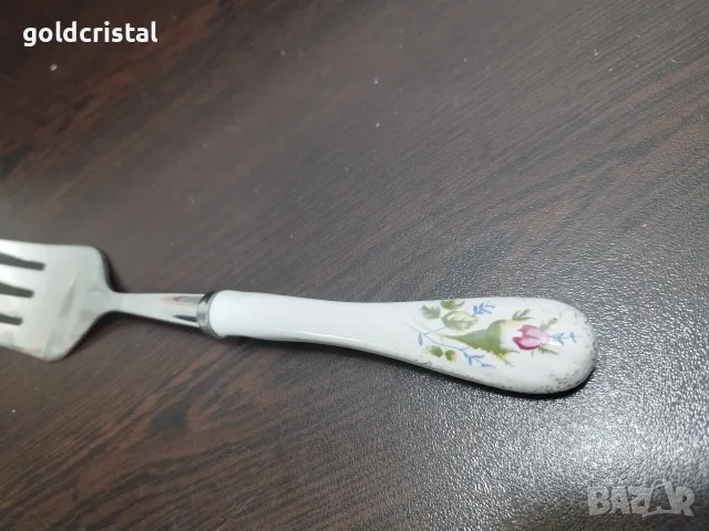 Стар прибор за сервиране , снимка 3 - Антикварни и старинни предмети - 17305065