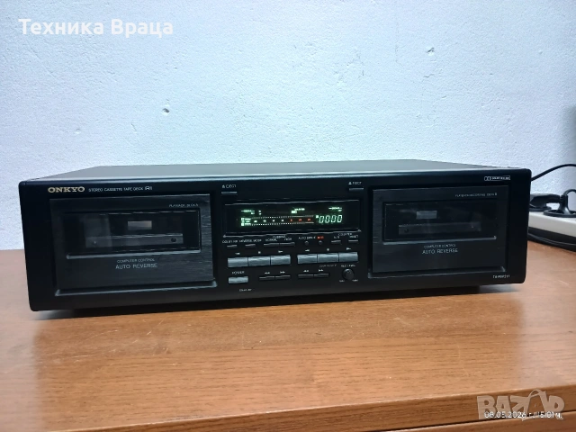 Onkyo TA-RW211 двукасетъчен стерео дек. Като нов! , снимка 9 - Ресийвъри, усилватели, смесителни пултове - 54478174