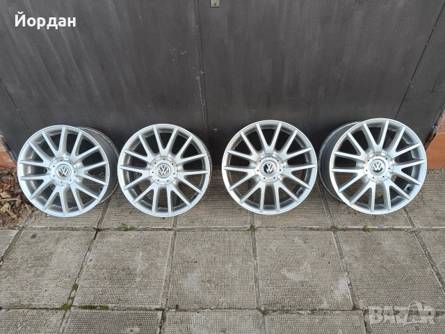 ОРИГИНАЛНИ алуминиеви джанти 17' 5x112 57,1 ФОЛКСВАГЕН GOLF 5 GT / VOLKSWAGEN TOURAN JETTA CADDY