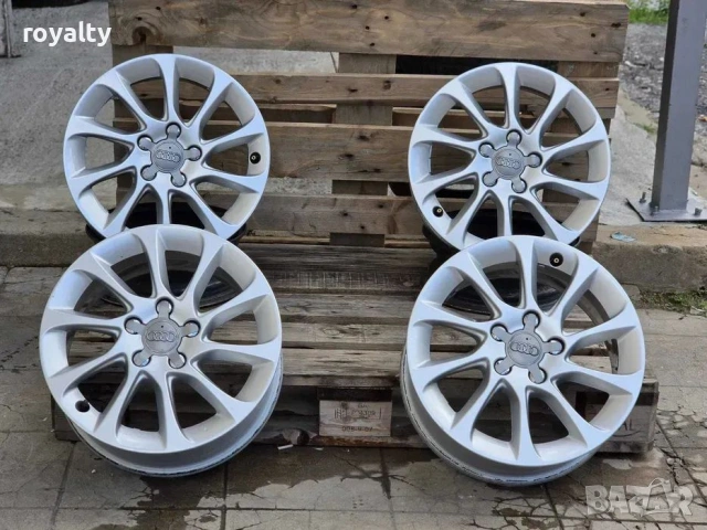 5х112 16 Джанти Audi A3 A4 A6 Ауди 5x112 Оригинални на Ауди ET 46, j 6.5, Централен отвор 57.1 Без к