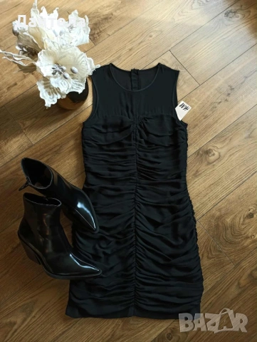 H&M Нова елегантна черна рокля, снимка 5 - Рокли - 54228493