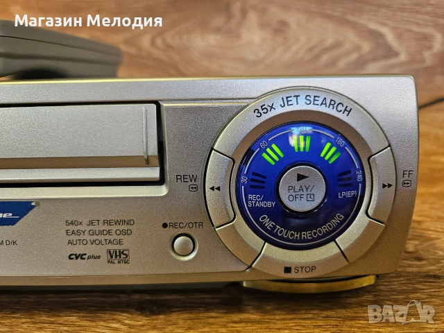 Видео Panasonic NV-SJ5MK2 с оригинално дистанционно! Топ състояние! 📼 🔥 КАТО НОВ!, снимка 8 - Плейъри, домашно кино, прожектори - 55101183