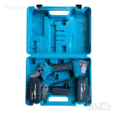 Акумулаторна ножица 3" и резервен нож 36V 8A и 2ве батерии, снимка 3 - Градински инструменти - 54187862