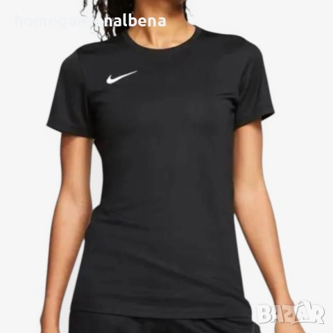 NIKE Park VII Dri-FIT дамска спортна тениска черна фитнес бягане