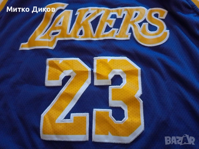 Lakers #23 Lebron James баскетболна тениска размер М, снимка 3 - Баскетбол - 54781652