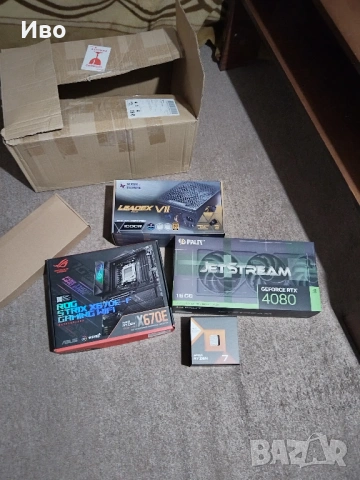 Стъбилно PC - AMD Ryzen 7 7800X3D 8-Core Processor GeForce RTX 4080 JetStream 16GB , снимка 5 - Работни компютри - 54109215