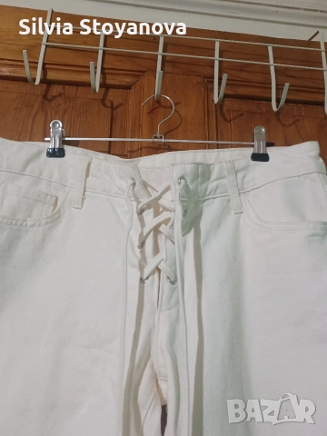 бяли дънки Zara , снимка 4 - Дънки - 53994149