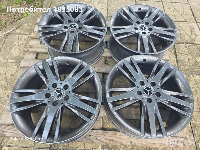 Лети джанти 18ки 5х112 Mercedes, снимка 3 - Гуми и джанти - 54626001