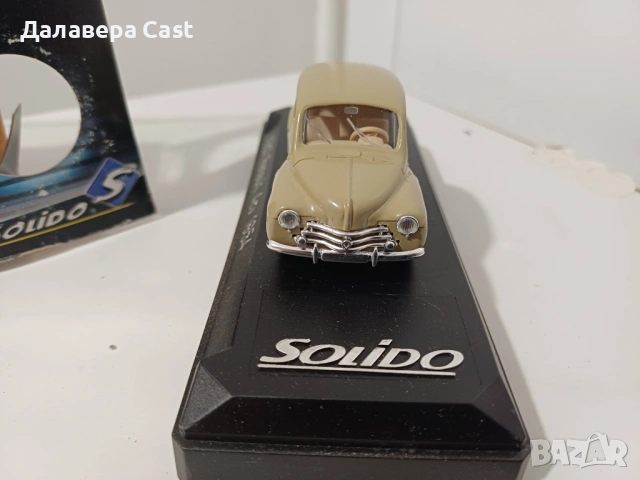 1/43 Renault 4cv 1954 Solido , снимка 2 - Колекции - 54578309