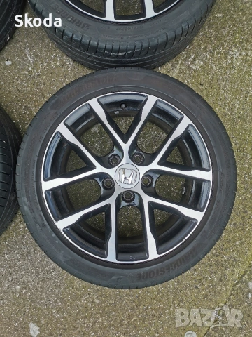 джанти с гуми Honda 225 45 17, снимка 4 - Гуми и джанти - 54802297