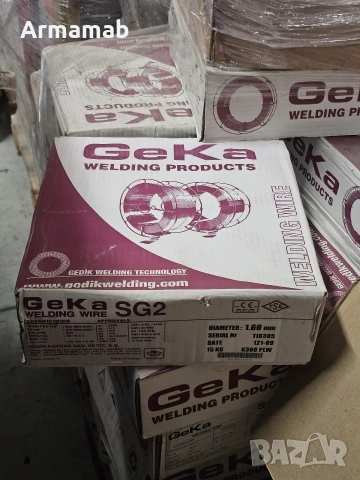 Заваръчна тел GEKA - SG 2 - 15 КГ !