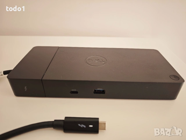 Докинг станция Dell Docking Station WD19tbs + зарядно 180w, снимка 2 - Лаптоп аксесоари - 53973391
