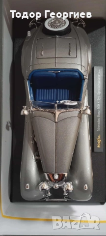 Mercedes 500k Maisto 1:18, снимка 4 - Колекции - 54201198