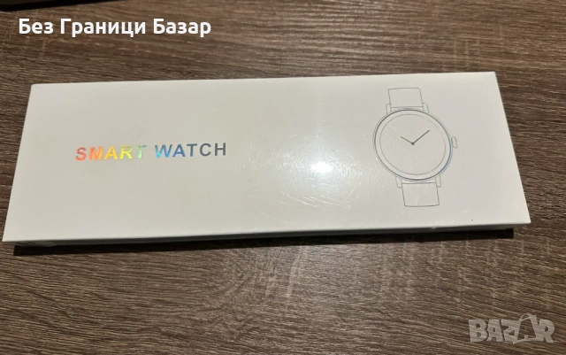 Нов фитнес Унисекс смарт часовник AI гласов асистент Bluetooth Синя каишка, снимка 2 - Смарт гривни - 54345886