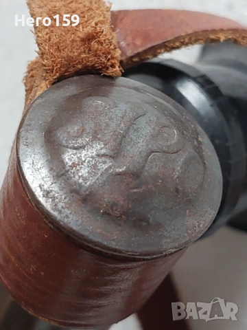 Швейцарски щик  байонет K31 Schmidt Rubin/WW2 Германска военна метална палка"SIPO'' SS войски,, снимка 12 - Антикварни и старинни предмети - 54555780