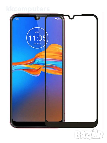 5D стъклен протектор за Motorola Moto E6 Play (XT2029-2)