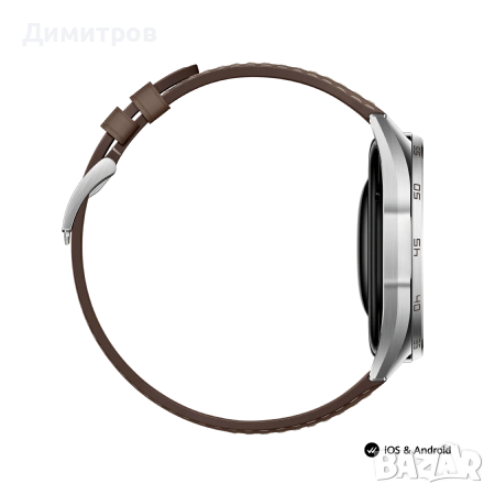 HUAWEI WATCH GT 6 46 mm Gray Leather – Чисто нов, неразпечатан, с 24 месеца гаранция, снимка 8 - Смарт часовници - 55064827