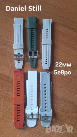 Налични Оригинални силиконови и метални каишка Huawei Watch 5/5pro/GT4 Samsung, снимка 3 - Резервни части за телефони - 46556360