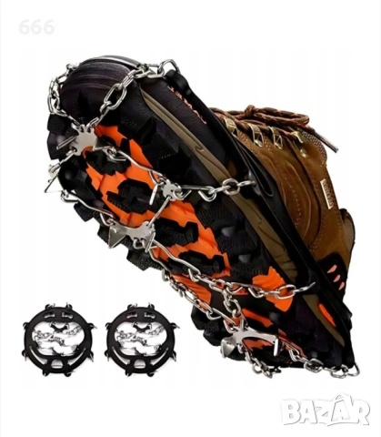 Шпайкове за туристически обувки с калъф