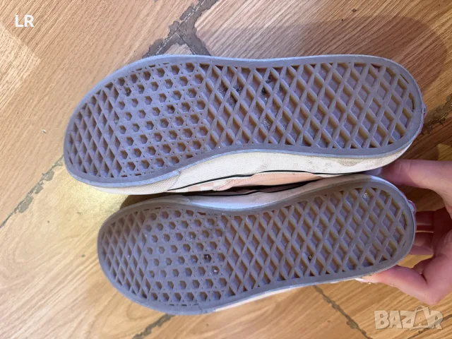 vans classic slip on platform pink check board shoes , снимка 4 - Маратонки - 55331950