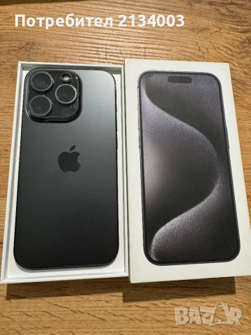 iPhone 15 Pro 128GB Гаранция Зора !!! като НОВ !!! 87% батерия, снимка 2 - Apple iPhone - 54800140