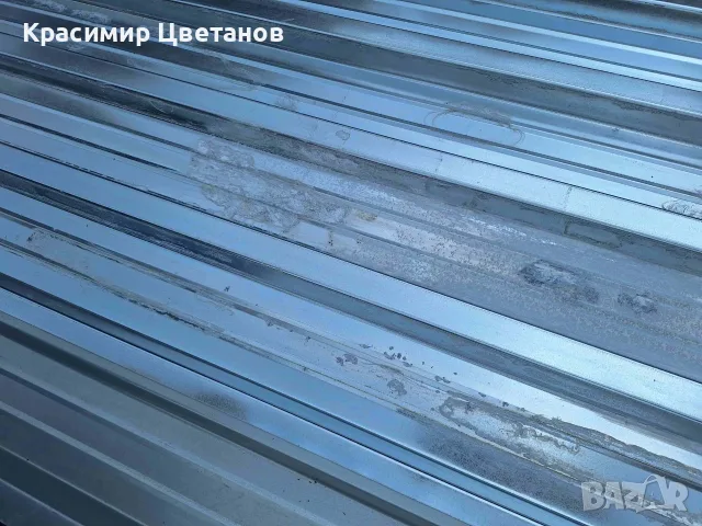 Преоценена покривна поцинкована ламарина ЛТ40, снимка 9 - Строителни материали - 55513851