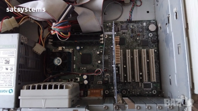 Дънна платка Intel Desktop Board D815EEA Socket 370 CPU+FAN+RAM, снимка 5 - Дънни платки - 54729729