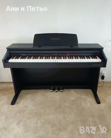 Дигитално пиано Kurzweil KA 130 цвят венге в комплект с пейка, снимка 3 - Пиана - 55404384