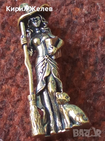 Бронзова фигурка на баба Яга 45052, снимка 7 - Колекции - 54170770