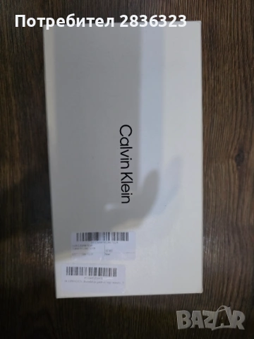 Портфейл от естествена кожа Calvin Klein , снимка 5 - Чанти - 54542495