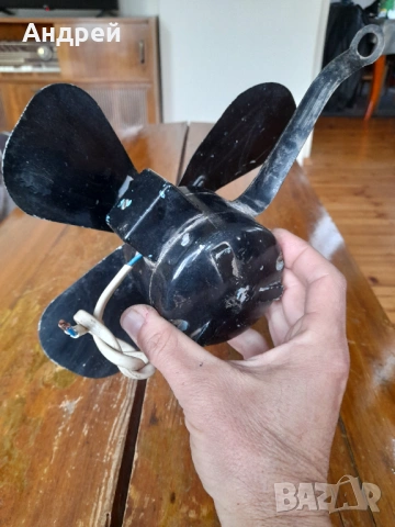 Стар вентилатор за калорифер Елпром БВ-25, снимка 6 - Антикварни и старинни предмети - 54138519