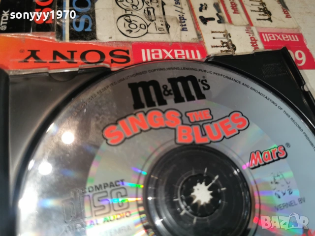 M&Ms SINGS THE BLUES CD 1105262014H2E6R, снимка 4 - CD дискове - 54510610