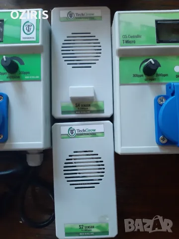 TECHGROW T-MICRO CO2 контролер S-2 CO2 сензор S-4 CO2 сензор, снимка 4 - Други - 55629971