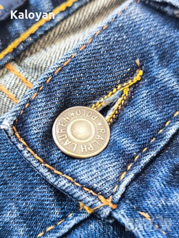 Оригинални мъжки дънки Polo Ralph Lauren Sullivan Slim Stretch размер 32, снимка 5 - Дънки - 54589173